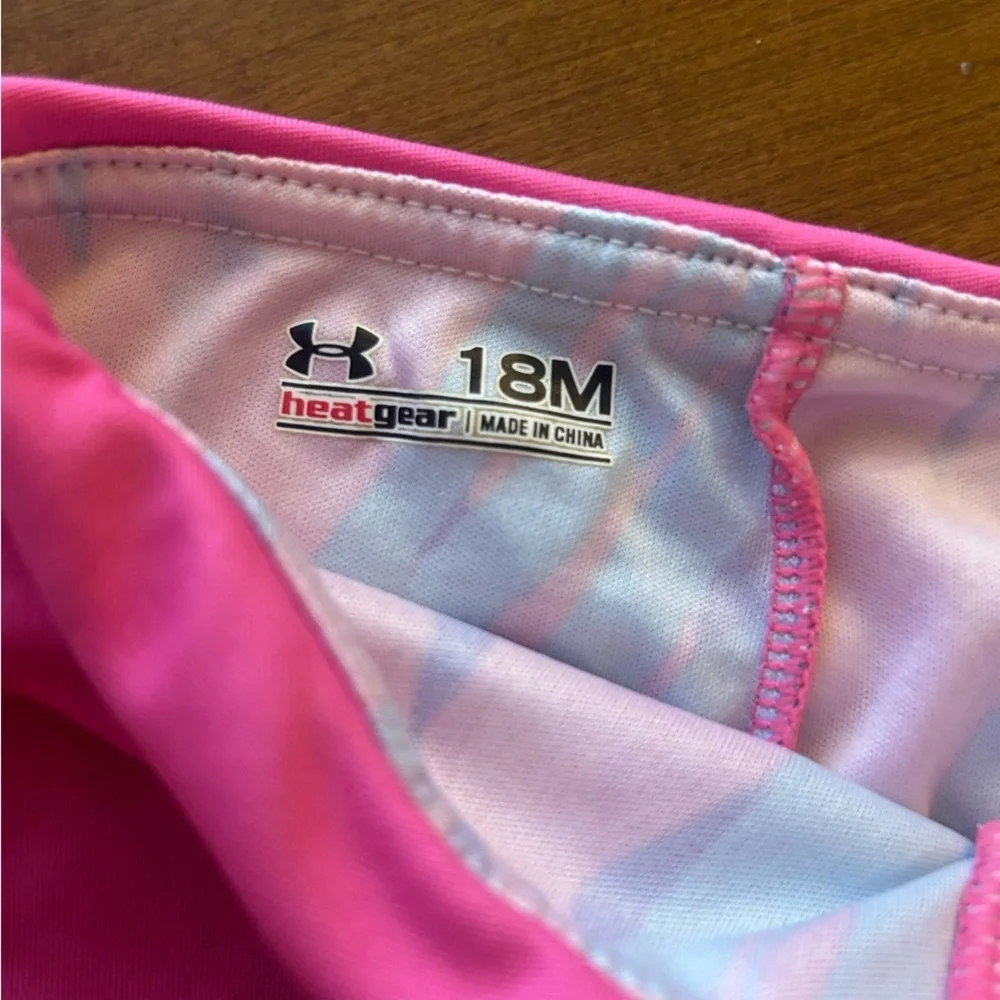 Under Armour Heat Gear Toddler Girls Pink Skort